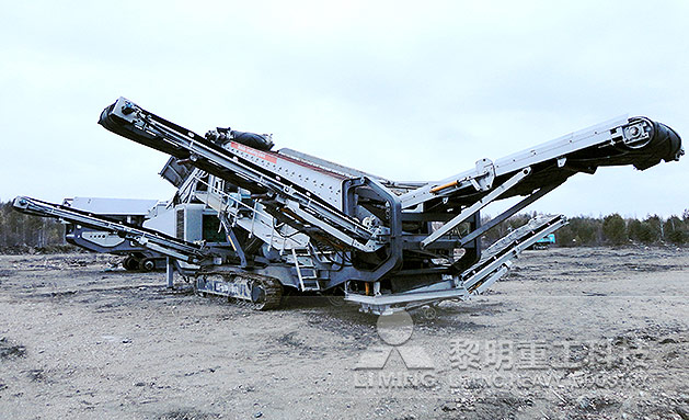 山東菏澤花崗巖破碎生產(chǎn)線